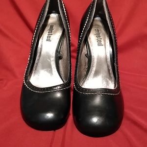 Black heels